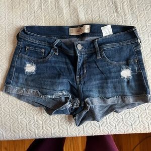 Hollister jean shorts